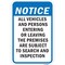 Signmission Safety Sign, 12 in Height, Aluminum, 24694 A-1218-24694 - alternate 1